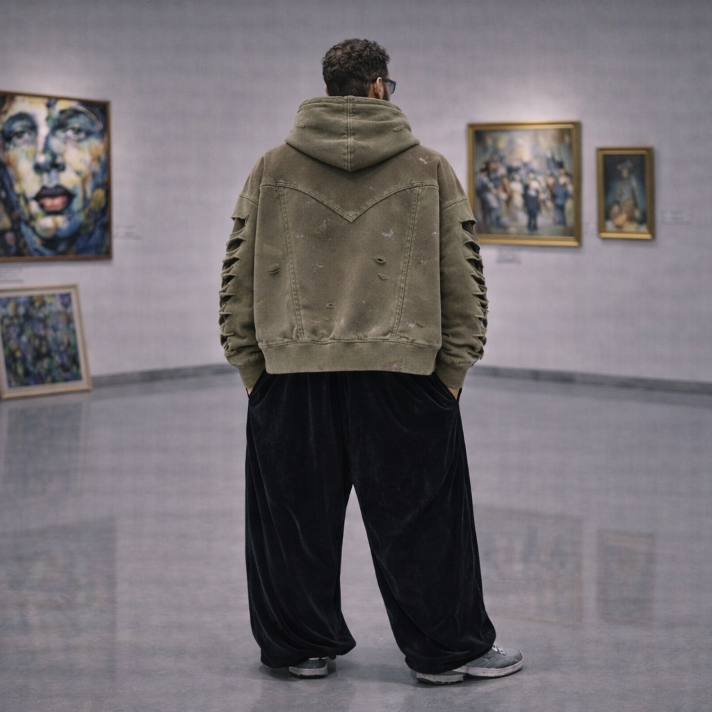 DROPPING SOON! RsB Beige Destroyed Hoodie