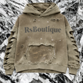 DROPPING SOON! RsB Beige Destroyed Hoodie